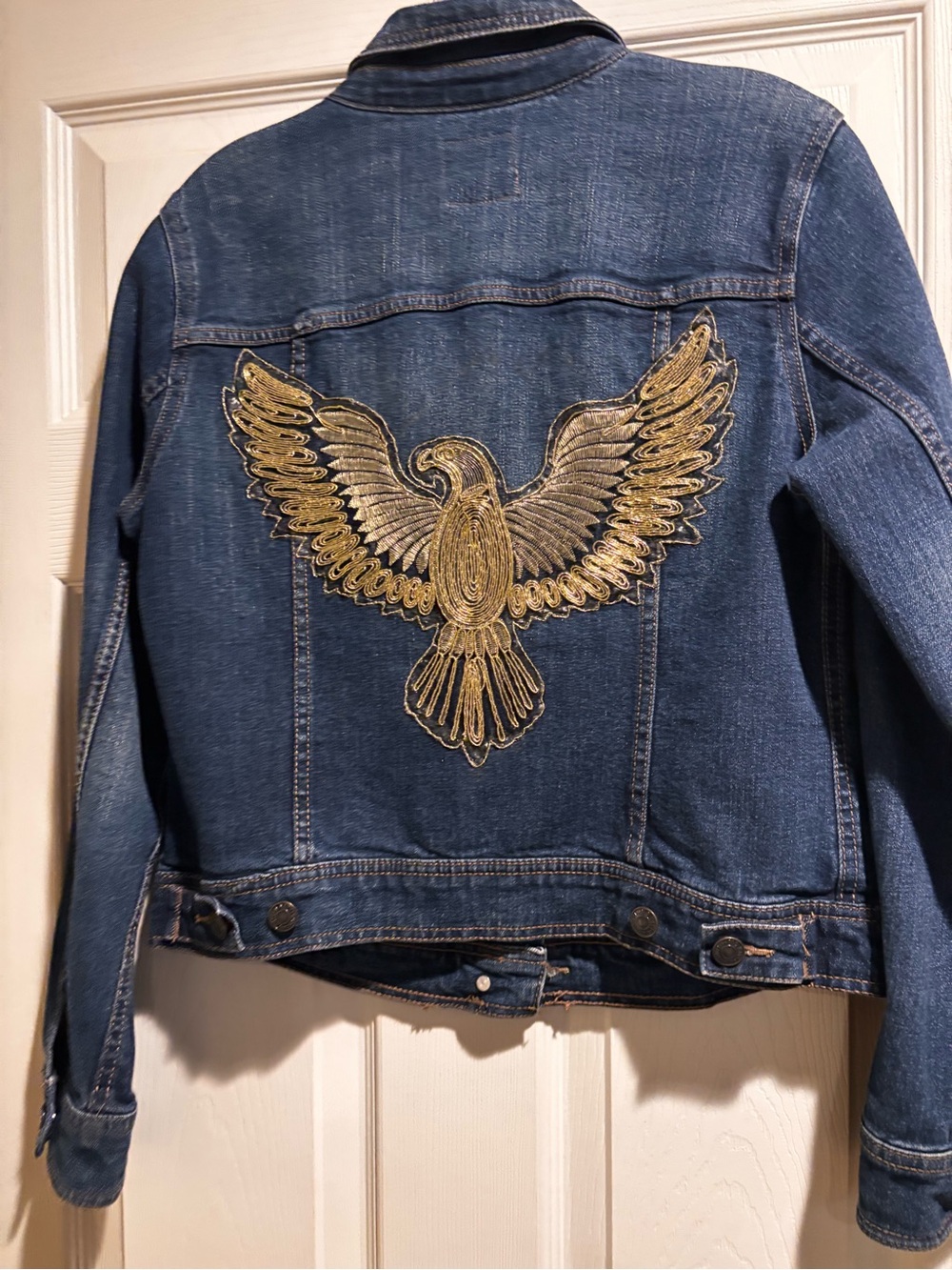 Gold Eagle Denim Jacket
